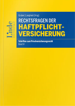 Neues Buch: Rechtsfragen der Haftpflichtversicherung (Cover; Quelle: Linde Verlag)