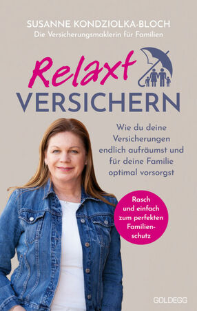 Relaxt versichern (Cover; Quelle: Goldegg Verlag)