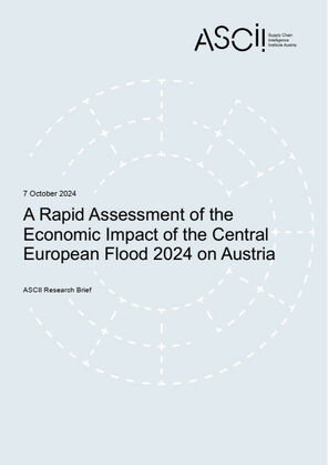 Analyse von ASCII, Wifo und CSH zum Hochwasser vom September 2024 (Cover; Quelle: ASCII)