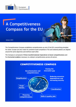 Aus dem Factsheet zum Kompass für Wettbewerbsfähigkeit (Quelle: EU-Kommission)